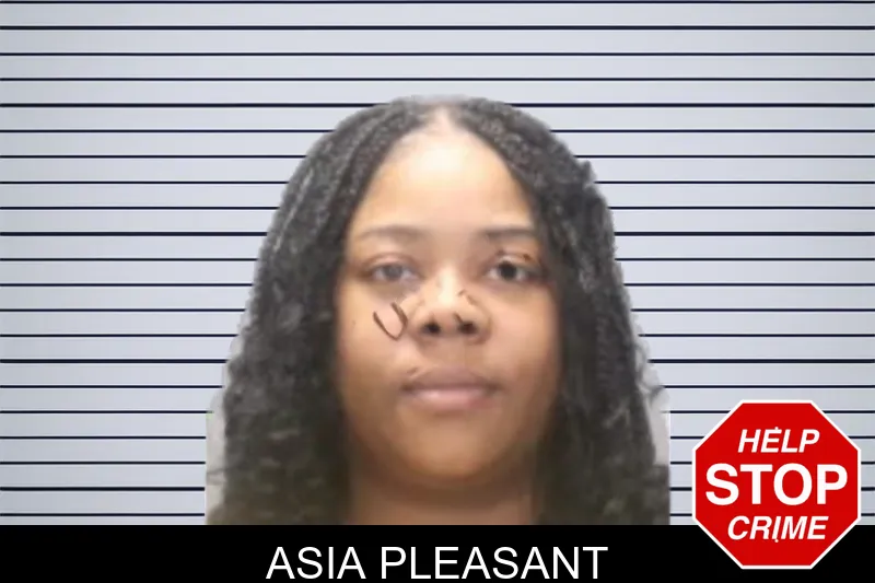 Asia Pleasant mugshot