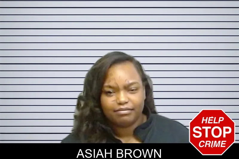Asiah Brown mugshot