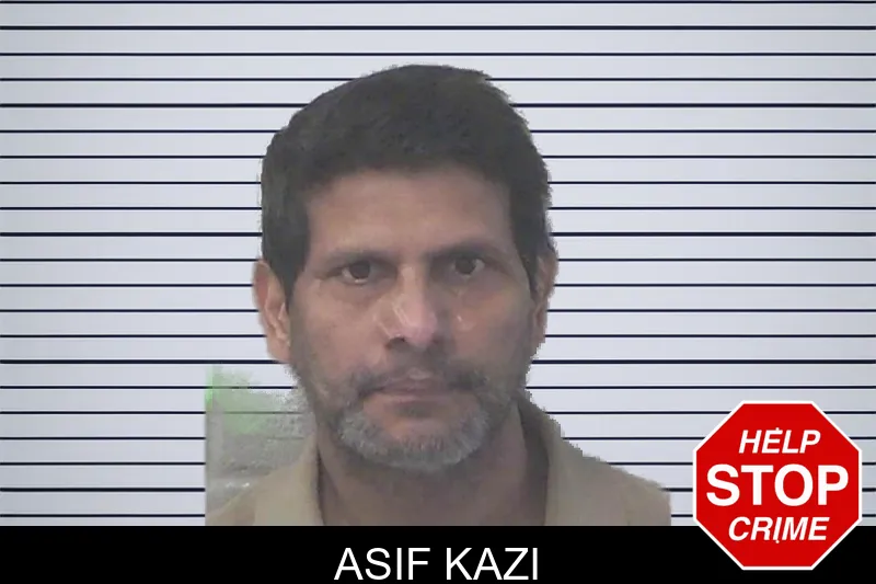 Asif Kazi mugshot