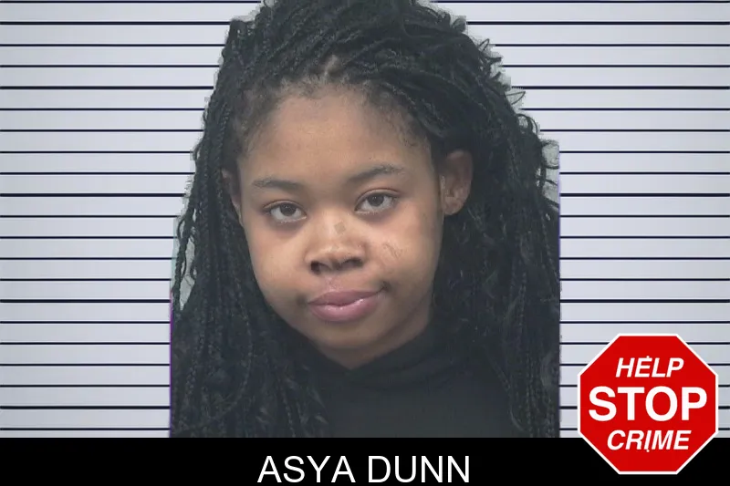 Asya Dunn mugshot