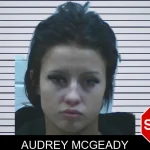 Audrey McGeady mugshot