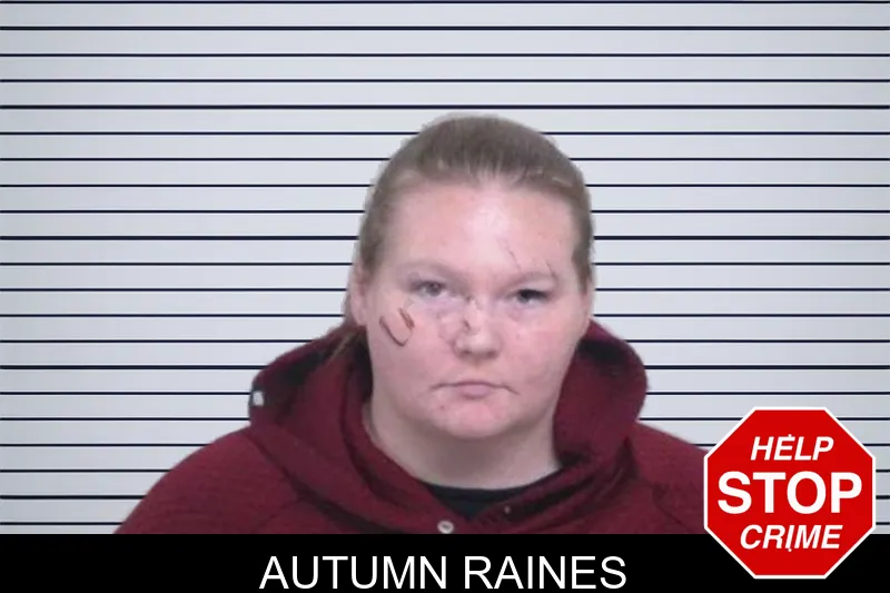Autumn Raines mugshot