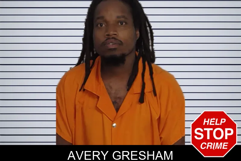 Avery Gresham mugshot
