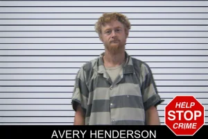 Avery Henderson mugshot