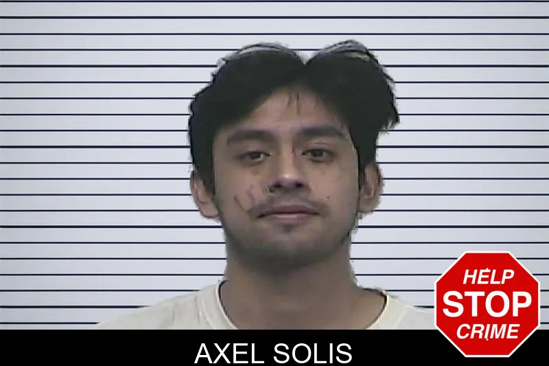 Axel Solis mugshot