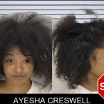 Ayesha Creswell mugshot