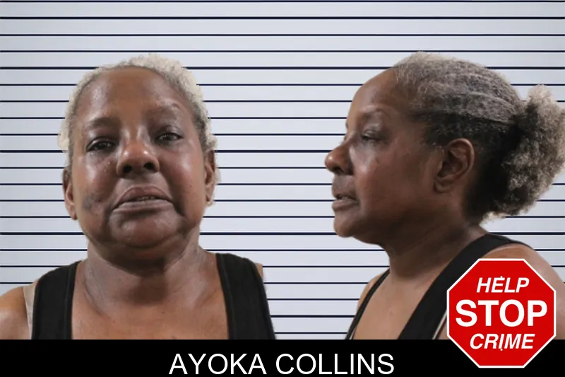 Ayoka Collins mugshot