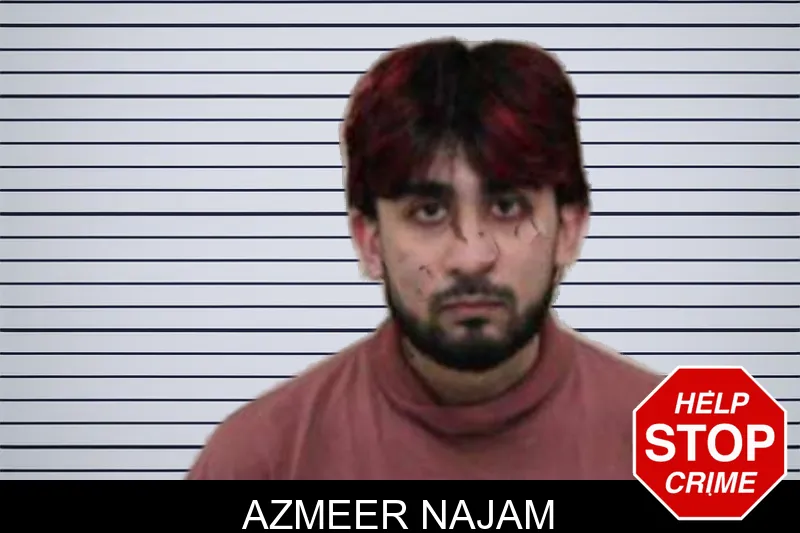 Azmeer Najam mugshot
