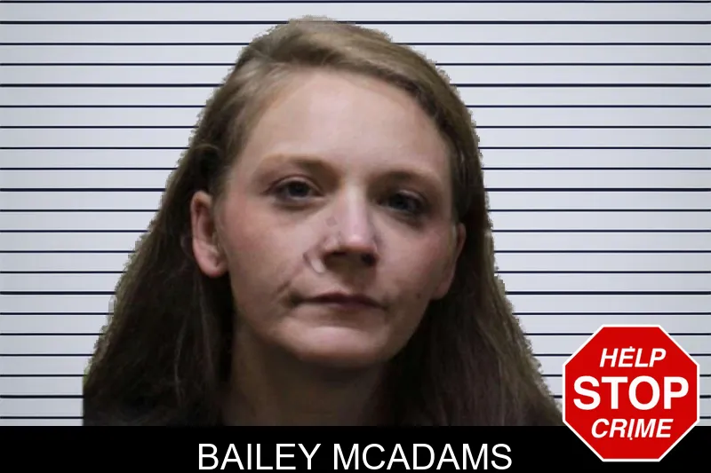 Bailey McAdams mugshot