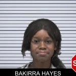 Bakirra Hayes mugshot
