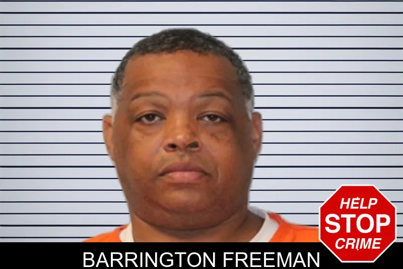Barrington Freeman mugshot
