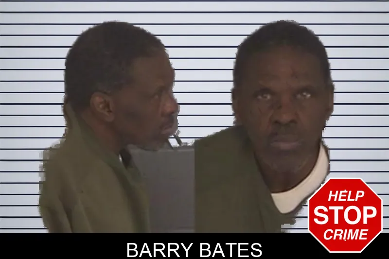 Barry Bates mugshot
