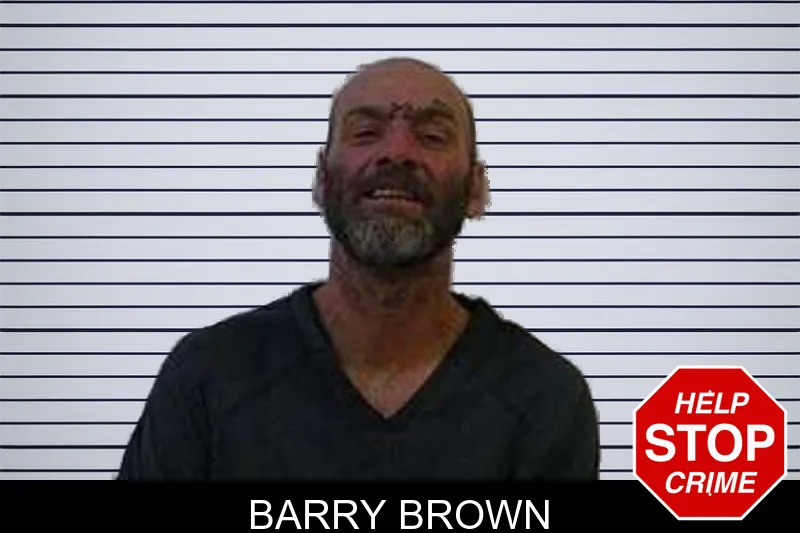Barry Brown mugshot