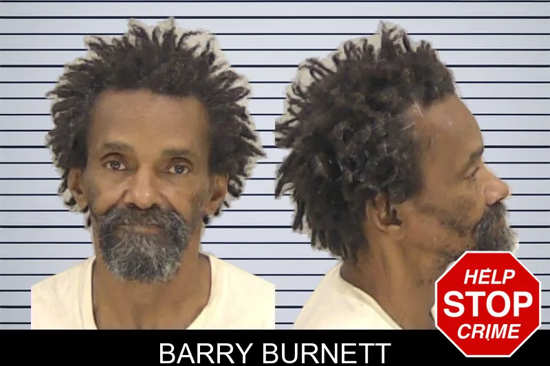 Barry Burnett mugshot