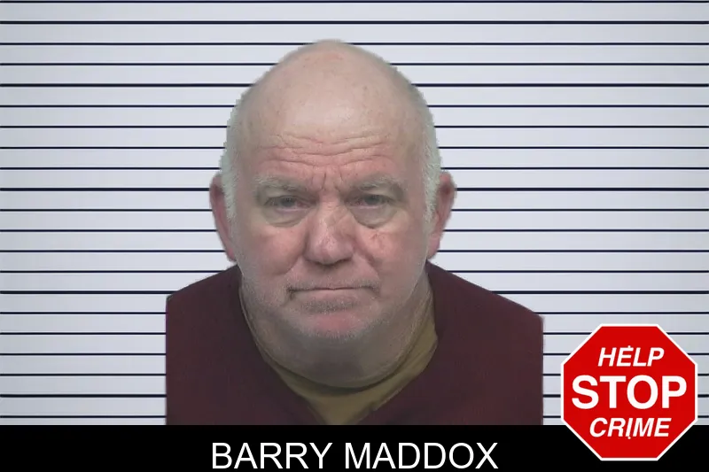 Barry Maddox mugshot