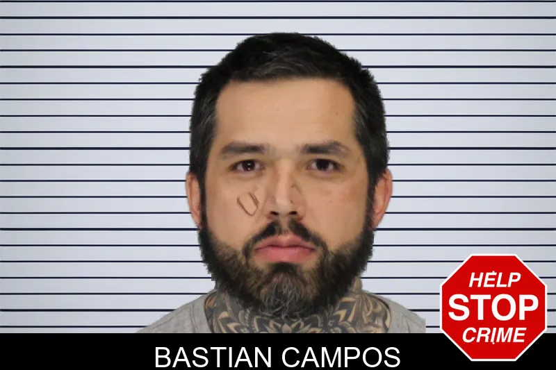 Bastian Campos mugshot