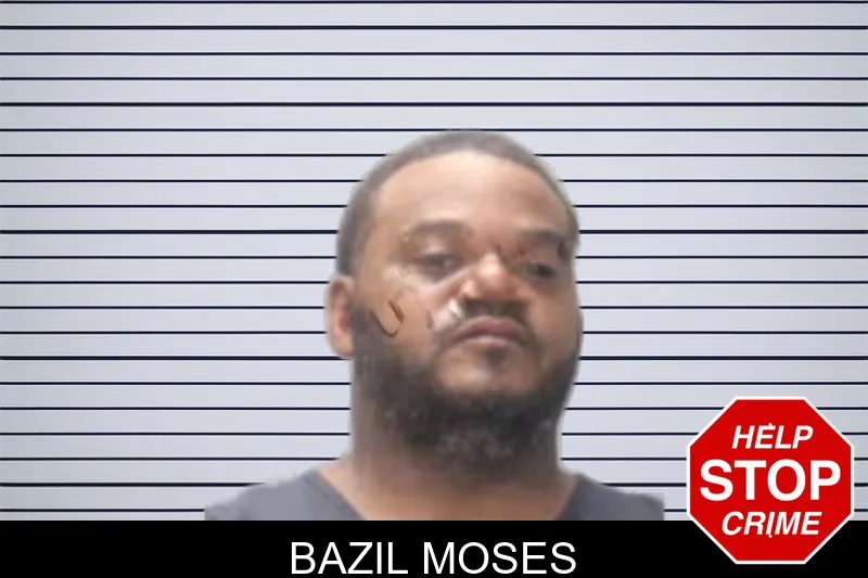 Bazil Moses mugshot