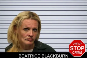 Beatrice Blackburn mugshot