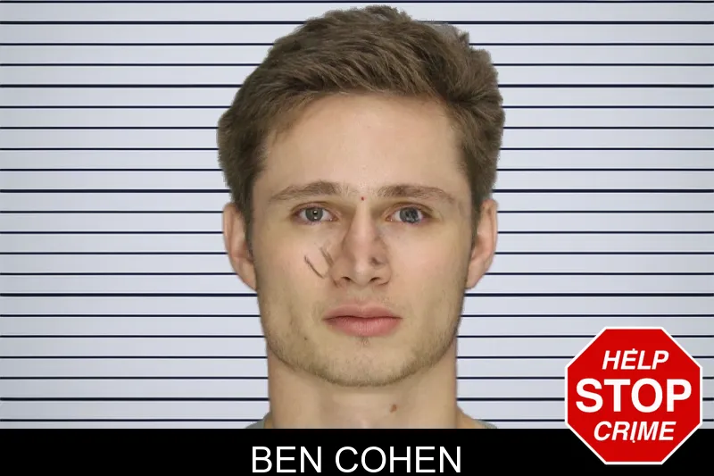 Ben Cohen mugshot