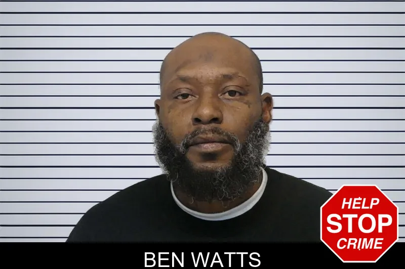 Ben Watts mugshot
