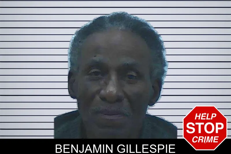Benjamin Gillespie mugshot