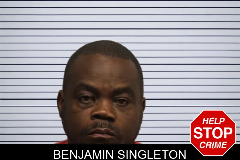 Benjamin Singleton mugshot