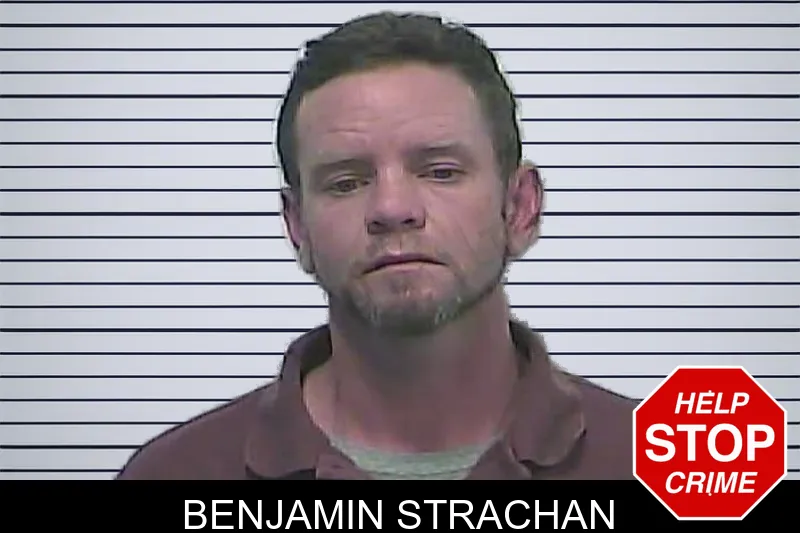 Benjamin Strachan mugshot