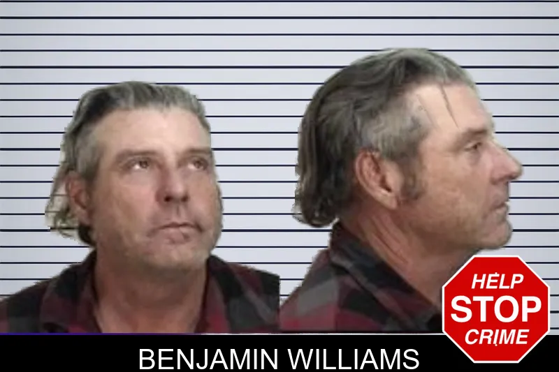 Benjamin Williams mugshot