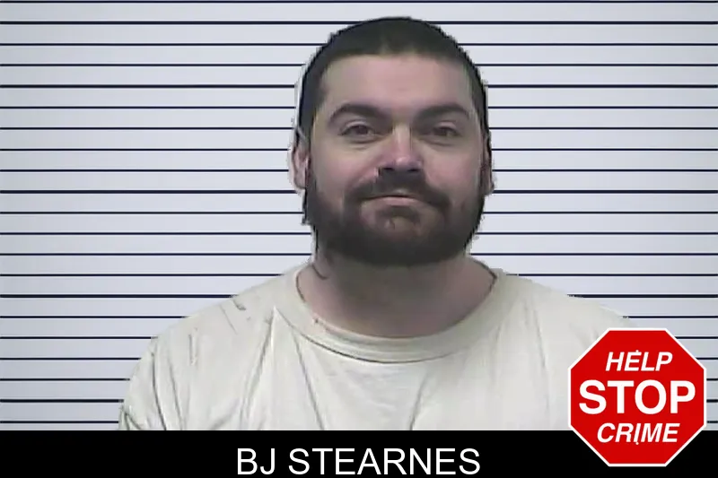 Bj Stearnes mugshot