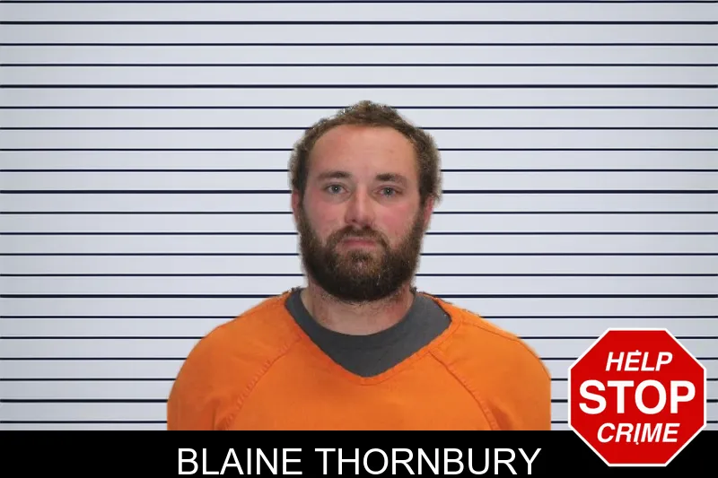 Blaine Thornbury mugshot