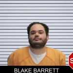 Blake Barrett mugshot