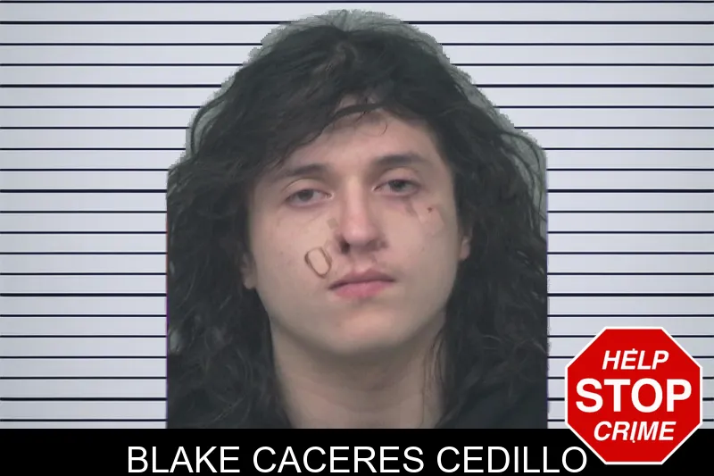 Blake Caceres Cedillo mugshot