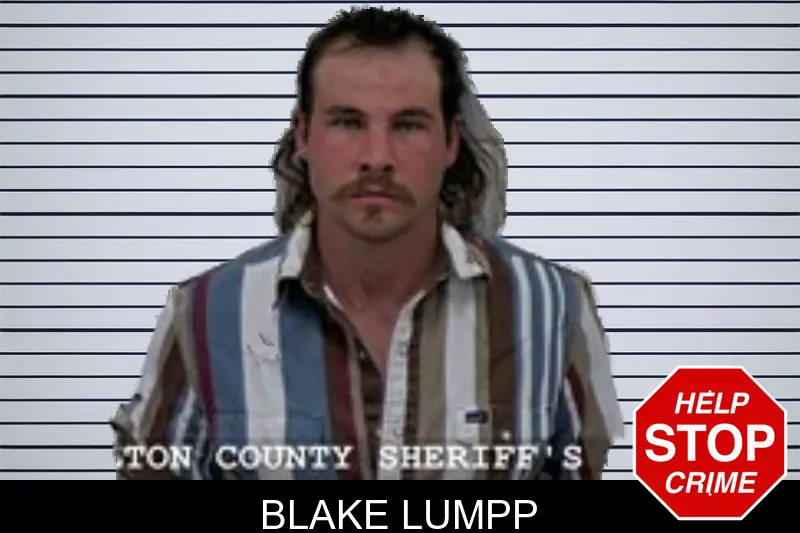 Blake Lumpp mugshot