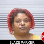 Blaze Parker mugshot
