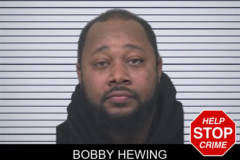 Bobby Hewing mugshot