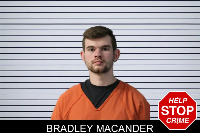 Bradley Macander mugshot