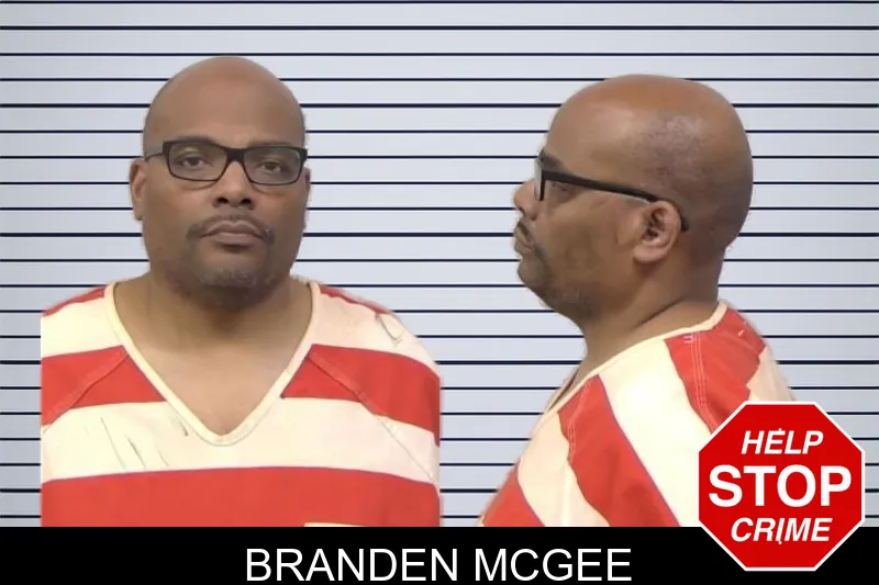 Branden McGee mugshot