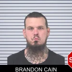Brandon Cain mugshot