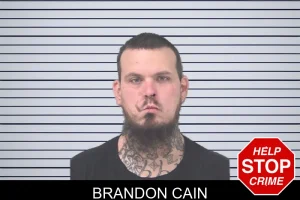 Brandon Cain mugshot