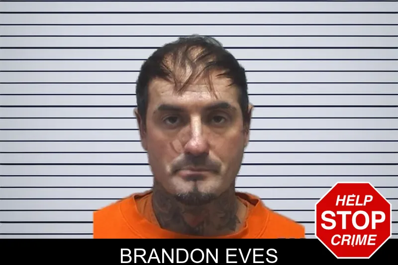 Brandon Eves mugshot