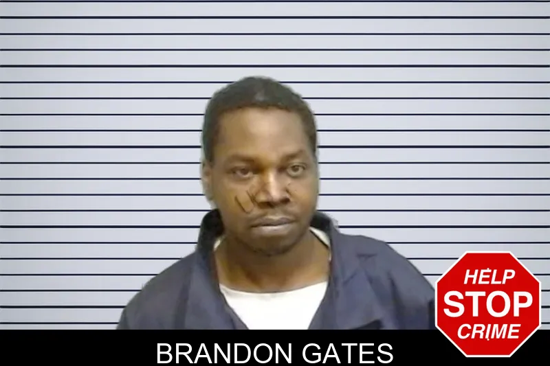 Brandon Gates mugshot