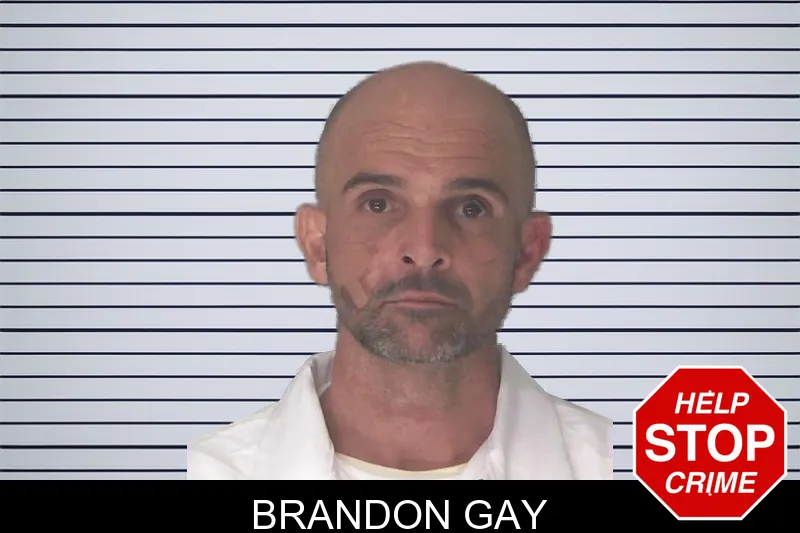 Brandon Gay mugshot