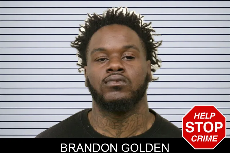Brandon Golden mugshot