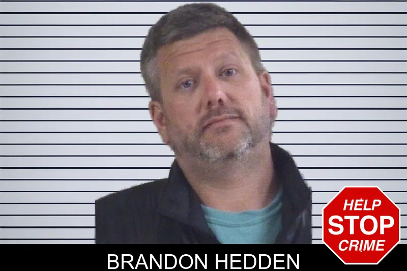 Brandon Hedden mugshot