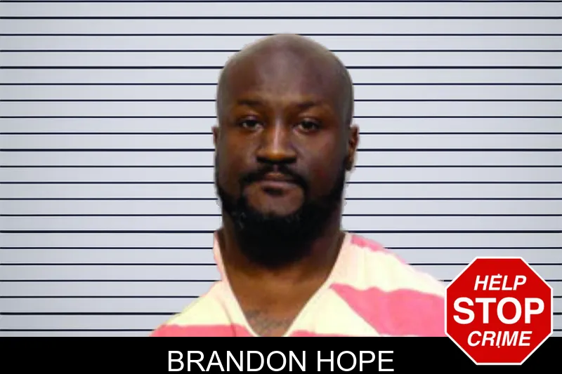 Brandon Hope mugshot