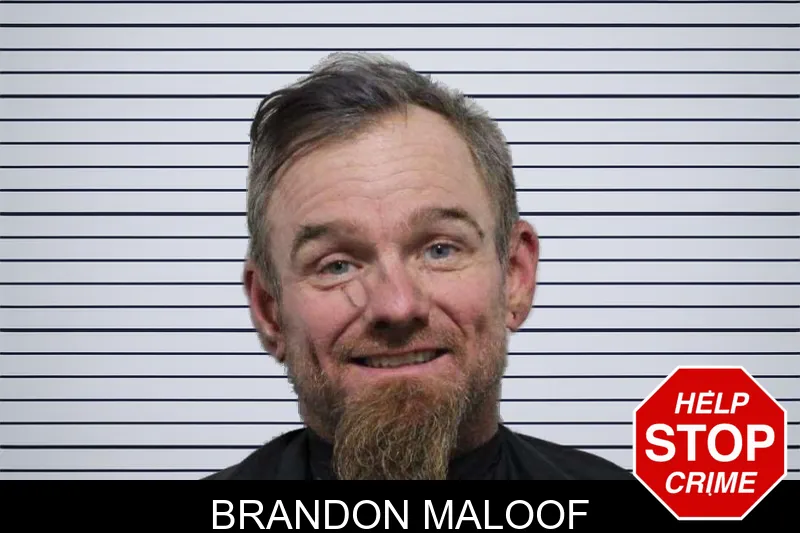 Brandon Maloof mugshot