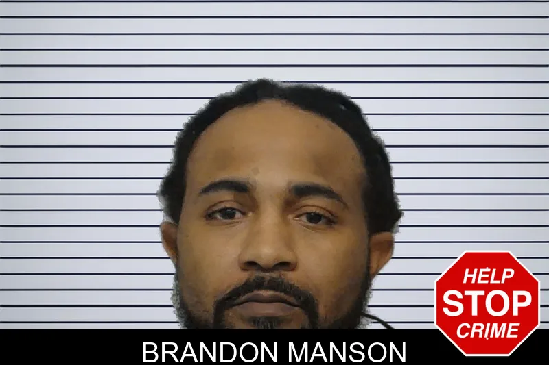 Brandon Manson mugshot