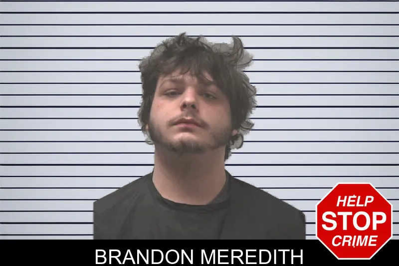 Brandon Meredith mugshot