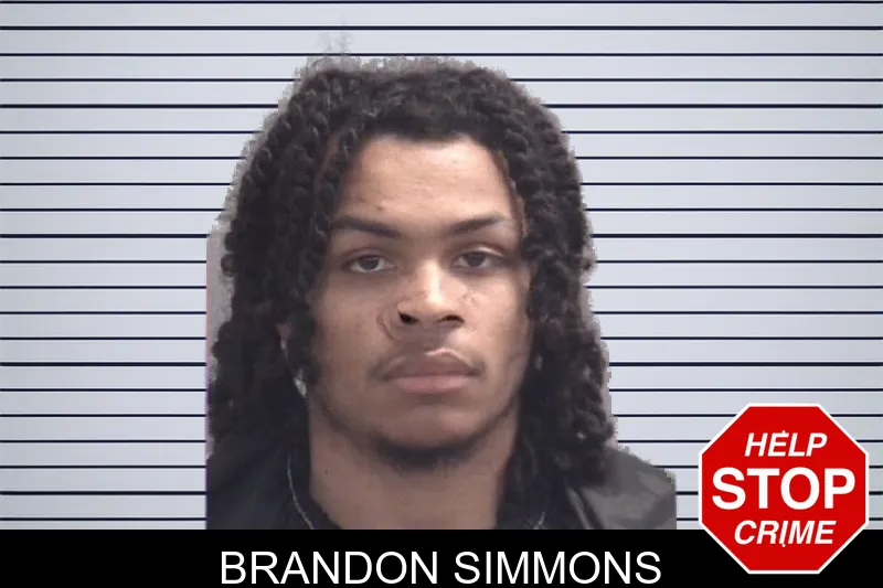 Brandon Simmons mugshot