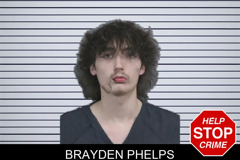 Brayden Phelps mugshot